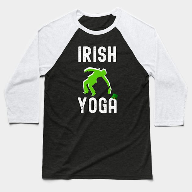 Funny Saint Patricks Day Baseball T-Shirt by KultureinDeezign